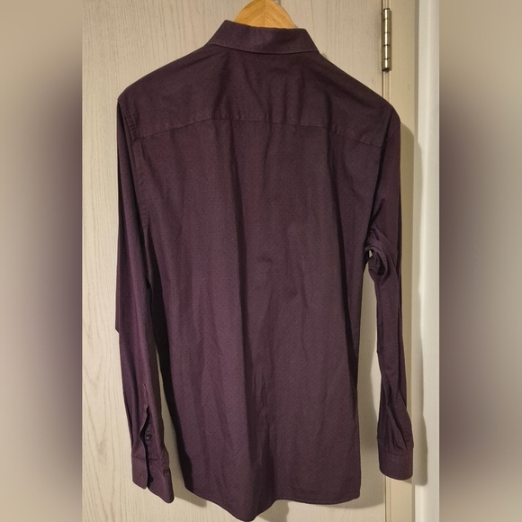 Frank & Oak Purple Casual Button Down Shirt with Modern Aesthetic - Picture 2 of 6